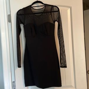 A&F Mesh Sleeve Dress